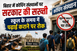 बिहार में कोचिंग संस्थानों पर सरकार की सख्ती, स्कूल के समय में पढ़ाई कराने पर रोक