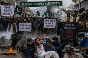 पीओके में बवाल: महंगाई के खिलाफ प्रदर्शन पर चली गोलियाँ, महिलाओं और बच्चों समेत कई लोगों की मौत