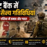 वेस्ट बैंक में बढ़ी सैन्य गतिविधियां, पश्चिम एशिया में तनाव और गहरा